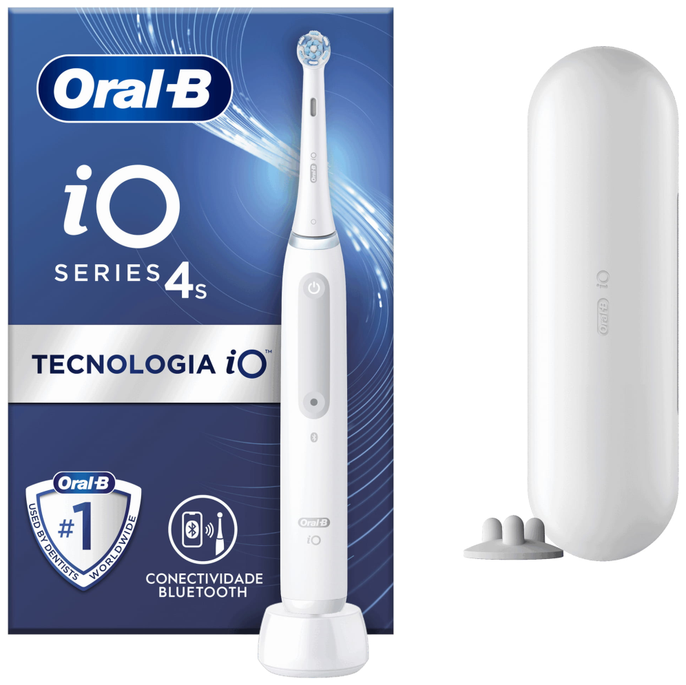 CEPILLO DENTAL BRAUN IO 4S BLANCO BLANCO - detalle