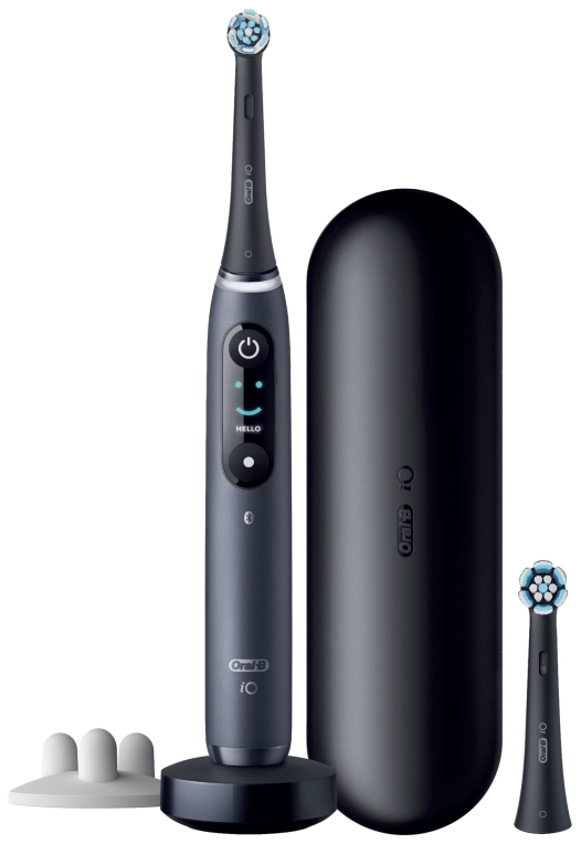 CEPILLO DENTAL BRAUN IO 8S NEGRO NEGRO - detalle