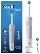 Braun Oral-B Vitality 100 Starter Pack Adulto Cepillo dental oscilante Blanco. Gris