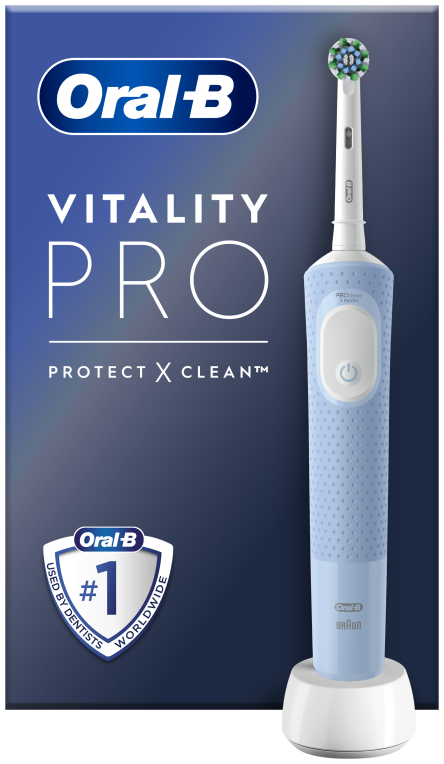 CEPILLO DENTAL BRAUN ORAL-B VITALITY PRO AZUL - detalle