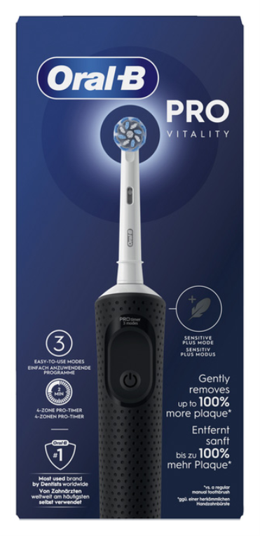 CEPILLO DENTAL BRAUN ORAL-B VITALITY PRO NEGRO