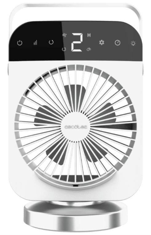 CLIMATIZADOR CECOTEC 8356 SOBREMESA 300ML TACTIL DIGITAL OSCILACION TEMPORIZADOR - detalle