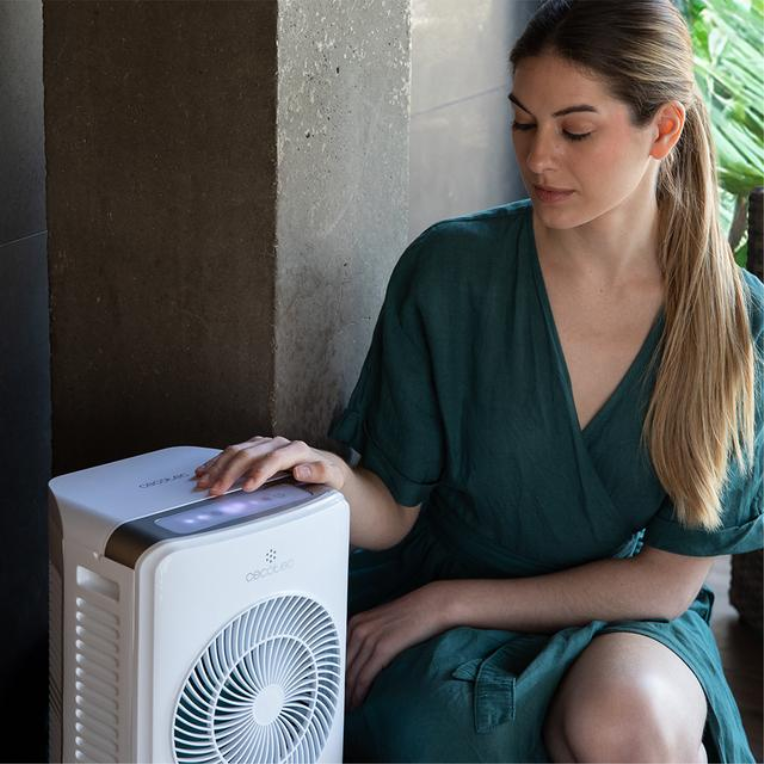CLIMATIZADOR EVAPORATIVO CECOTEC 8304 65W 3,5L TACTIL MANDO TEMPORIZADOR 12H - detalle