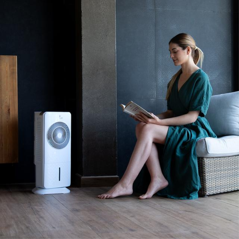 CLIMATIZADOR EVAPORATIVO CECOTEC 8304 65W 3,5L TACTIL MANDO TEMPORIZADOR 12H - detalle
