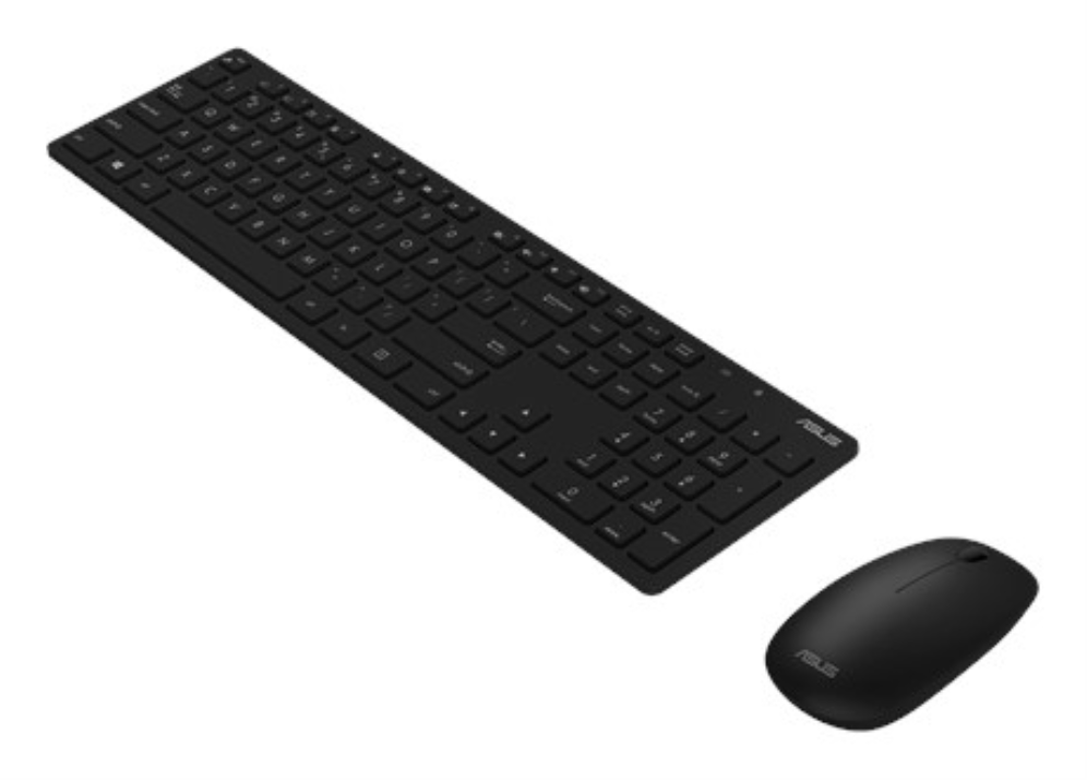 COMBO TECLADO RATON ASUS W2500 RF INALAMBRICO BLACK - detalle