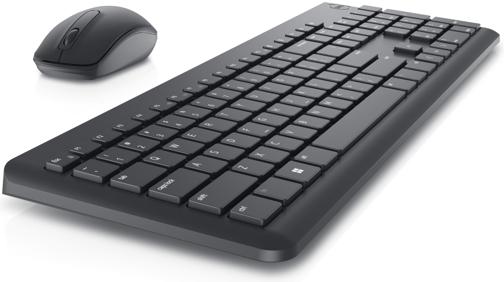 COMBO TECLADO RATON DELL KM3322W INALAMBRICO NEGRO - detalle