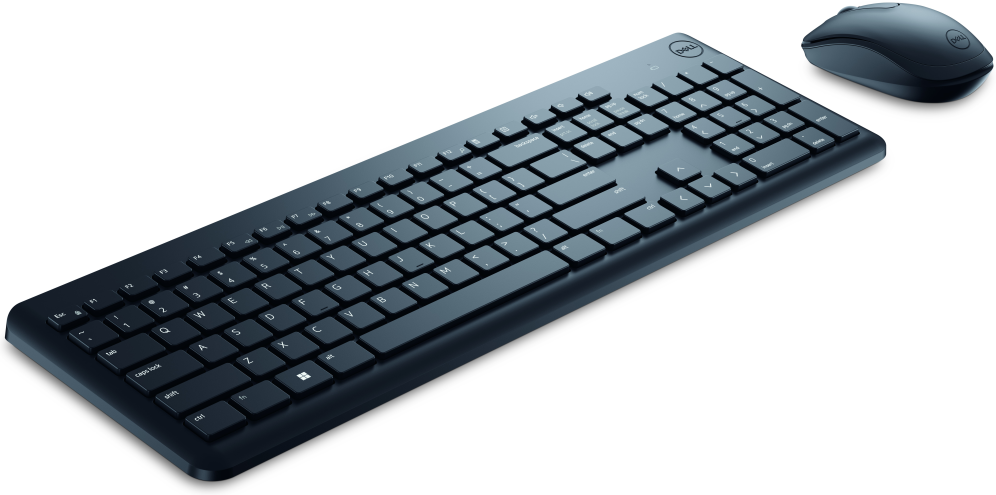 COMBO TECLADO RATON DELL KM3322W INALAMBRICO NEGRO - detalle