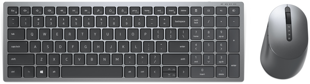 COMBO TECLADO RATON DELL PRO PLUS KM7120W BLUETOOTH NEGRO