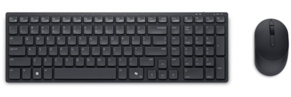 COMBO TECLADO RATON DELL PRO SILENCIOSO KM555 NEGRO INALAMBRICO - detalle
