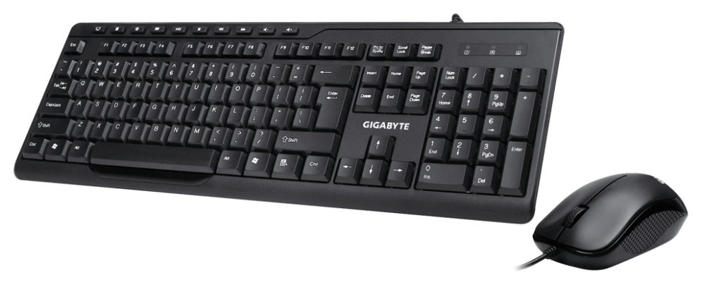 COMBO TECLADO RATON GIGABYTE KM6300 NEGRO USB