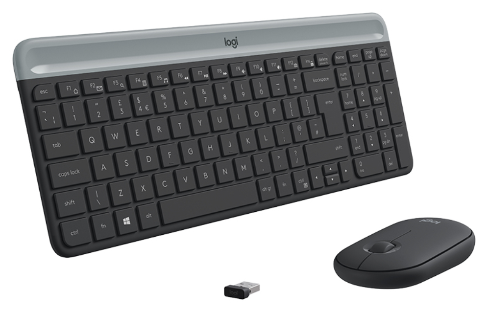COMBO TECLADO RATON LOGITECH COMBO MK470 INALAMBRICO GRAFITO - detalle