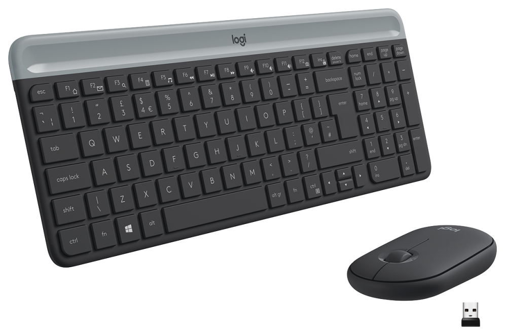 COMBO TECLADO RATON LOGITECH COMBO MK470 INALAMBRICO GRAFITO - detalle