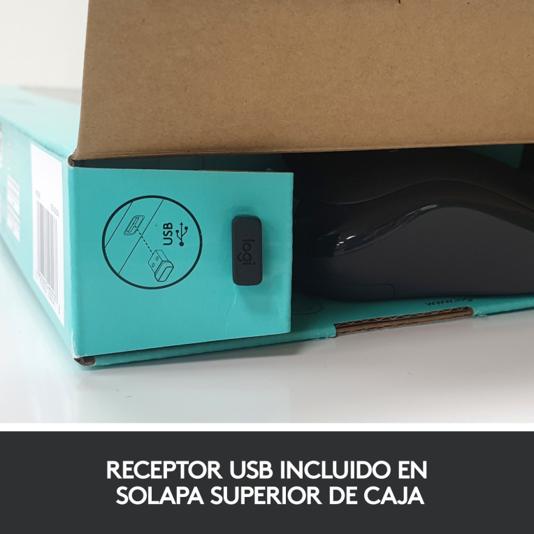 COMBO TECLADO RATON LOGITECH MK270 RF INALAMBRICO NEGRO - detalle