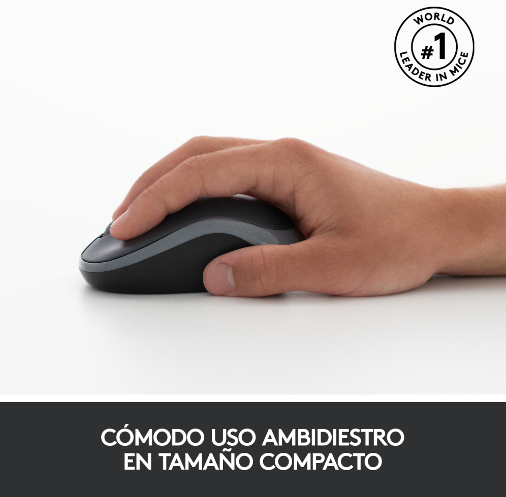 COMBO TECLADO RATON LOGITECH MK270 RF INALAMBRICO NEGRO - detalle