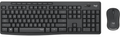 COMBO TECLADO RATON LOGITECH MK295 RF INALAMBRICO NEGRO