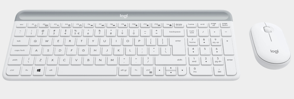 COMBO TECLADO RATON LOGITECH MK470 RF INALAMBRICO BLANCO - detalle