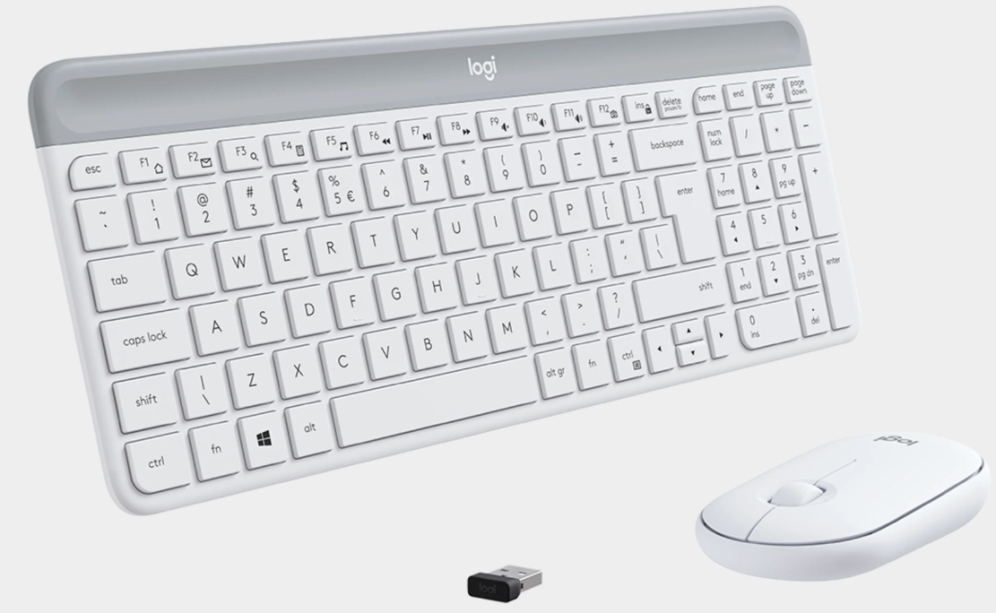 COMBO TECLADO RATON LOGITECH MK470 RF INALAMBRICO BLANCO - detalle