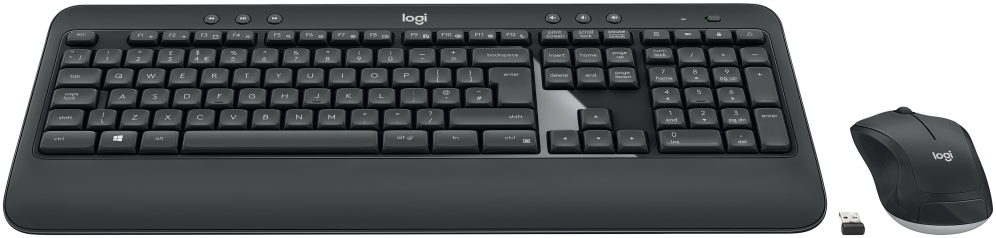 COMBO TECLADO RATON LOGITECH MK540 NEGRO INALAMBRICO PILAS - detalle