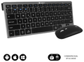 COMBO TECLADO RATON SUBBLIM MULTIDISPOSITIVO BLUETOOTH GRIS/NEGRO