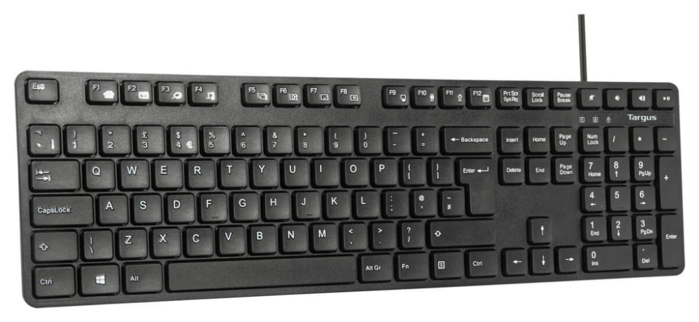 COMBO TECLADO RATON TARGUS USB NEGRO - detalle