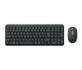 Logitech MK250 Compact Bluetooth Wireless Combo teclado Ratón incluido Universal RF Wireless + Bluetooth QWERTY Español Grafito