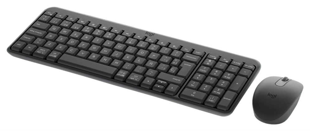 COMBO TECLADO Y RATON LOGITECH MK250 BLUETOOTH NEGRO - detalle