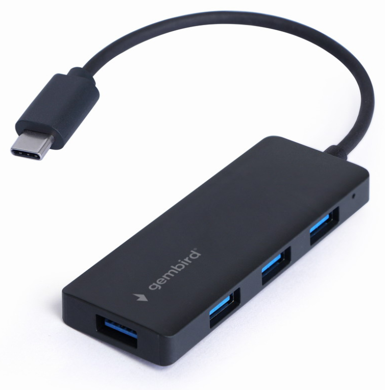 CONCENTRADOR GEMBIRD USB 3.1 (GEN 1) TIPO C DE 4 PUERTOS - detalle