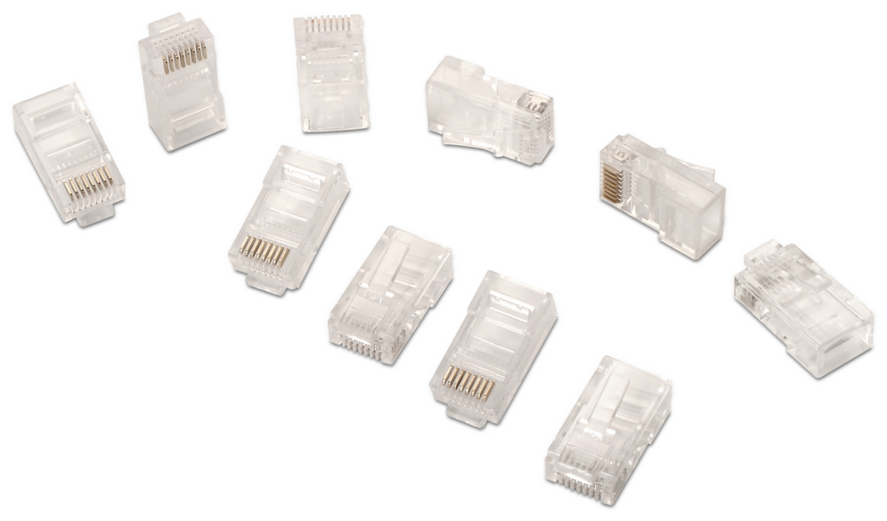 CONECTOR AISENS RJ45 8 HILOS CAT.6 AWG24 10 UDS - detalle