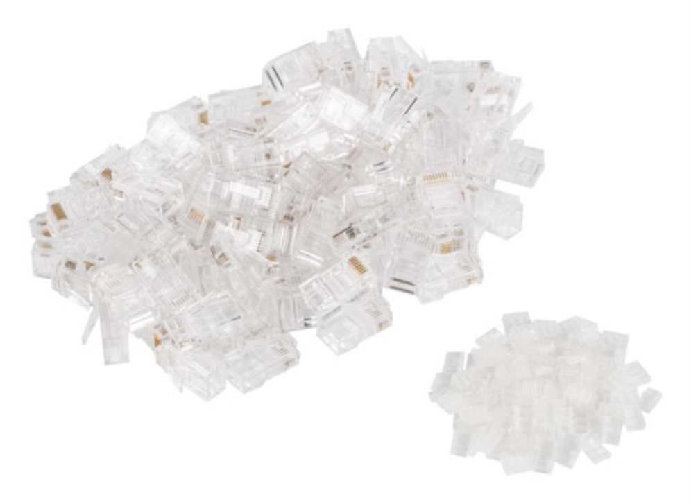 CONECTOR CAT.6 LANBERG UTP 8P8C PACK 100 UDS - detalle