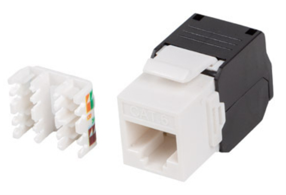 CONECTOR KEYSTONE LANBERG CAT.6 UTP RJ45 TOLLESS - detalle