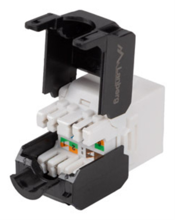CONECTOR KEYSTONE LANBERG CAT.6 UTP RJ45 TOLLESS