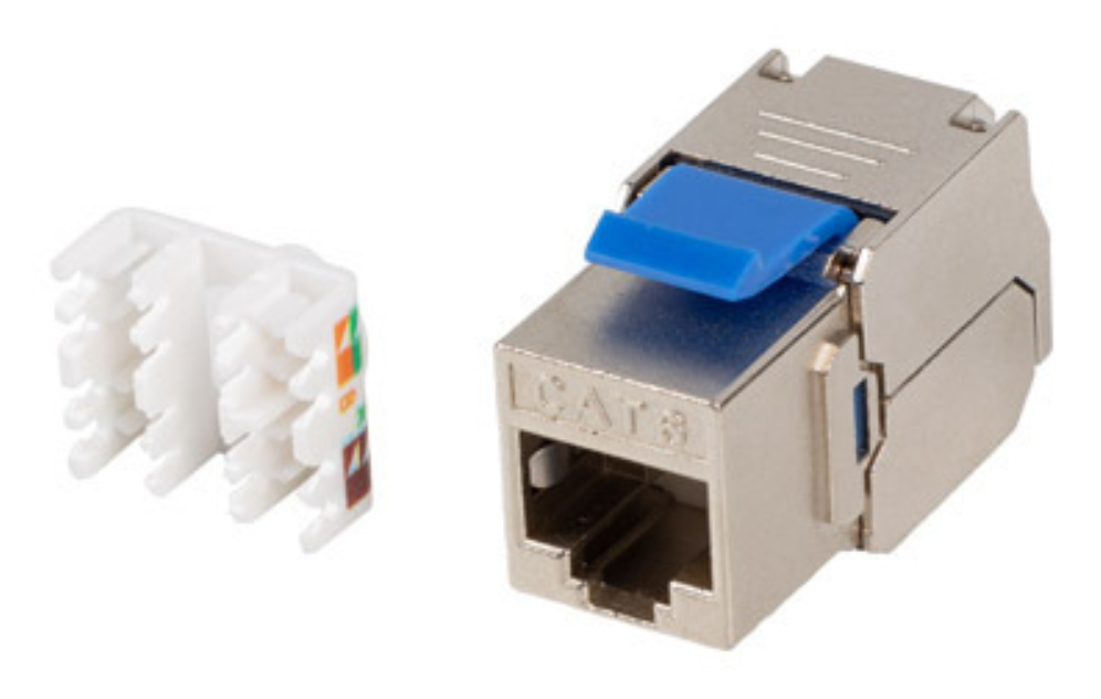 CONECTOR KEYSTONE LANBERG CAT.6A FTP RJ45 TOLLESS - detalle