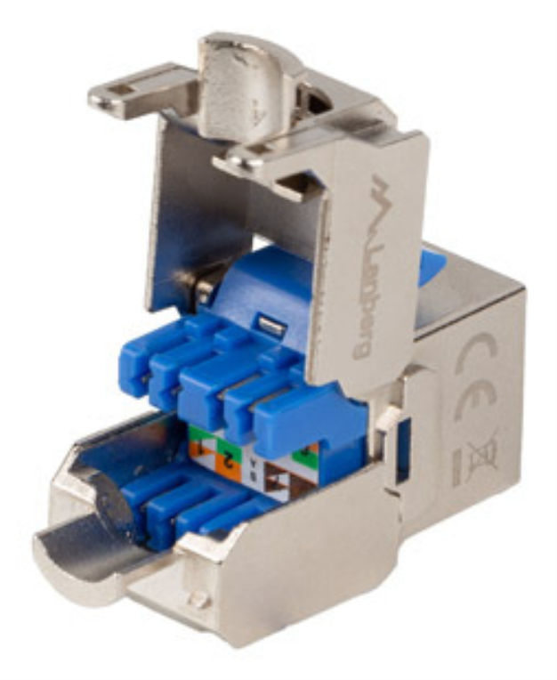 CONECTOR KEYSTONE LANBERG CAT.6A FTP RJ45 TOLLESS
