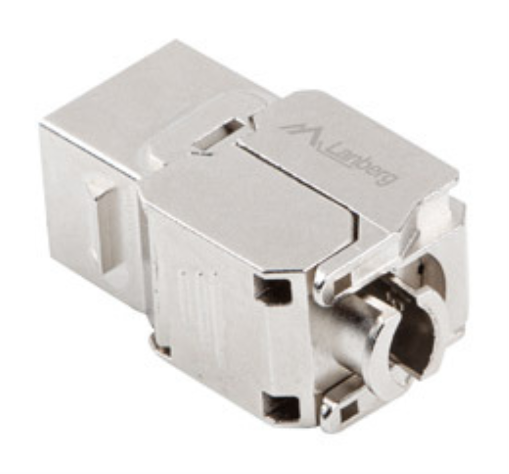 CONECTOR KEYSTONE LANBERG CAT.7 FTP RJ45 180º TOOLLESS - detalle