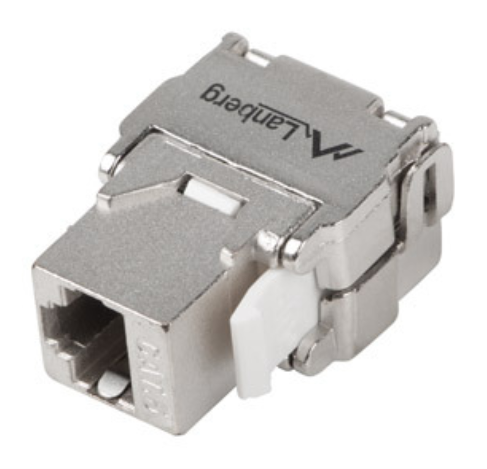 CONECTOR KEYSTONE LANBERG RJ45 CAT.6A FTP 180 TOOL-LESS