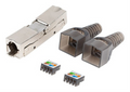 CONECTOR LANBERG ADAPTADOR 2X RJ45 CAT6A FTP PLUG 8P8C TOOL-LESS