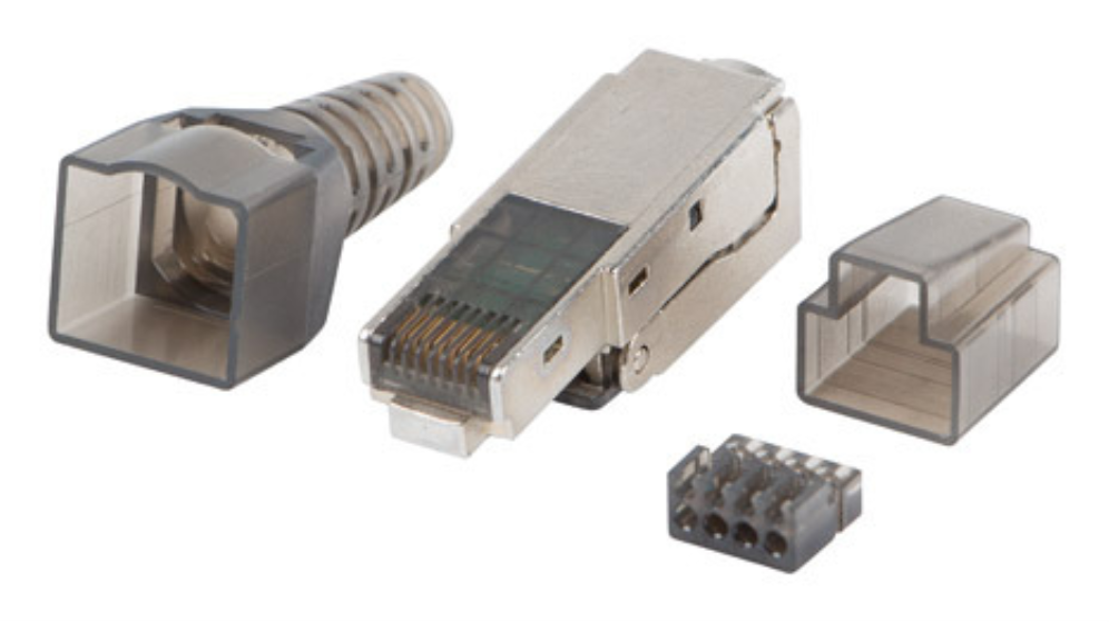 CONECTOR LANBERG CAT.6A FTP 8P8C TOOL-LESS - detalle