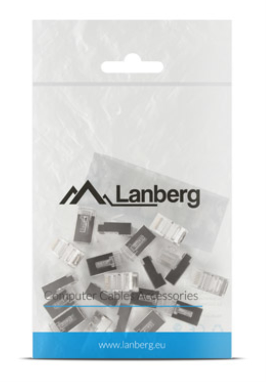 CONECTOR LANBERG CAT6 FTP 8P8C PACK 20 UDS - detalle