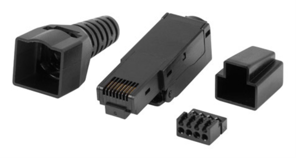 CONECTOR LANBERG RJ45 CAT.6 UTP PLUG 8P8C TOOL-LESS - detalle