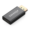 CONVERSOR AISENS DISPLAYPORT A HDMI 4K@60HZ DP/M-HDMI/H NEGRO
