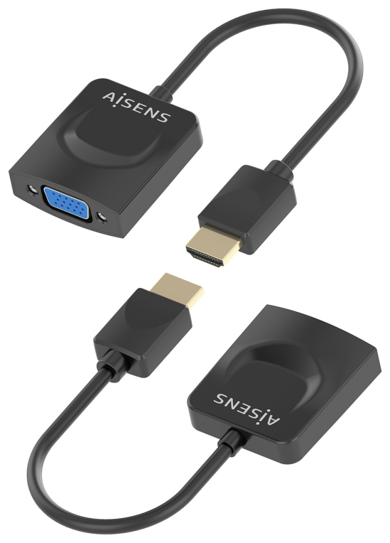 CONVERSOR AISENS HDMI MACHO SVGA HEMBRA - detalle
