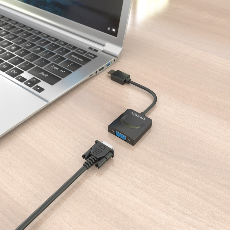 CONVERSOR AISENS HDMI MACHO SVGA HEMBRA - detalle