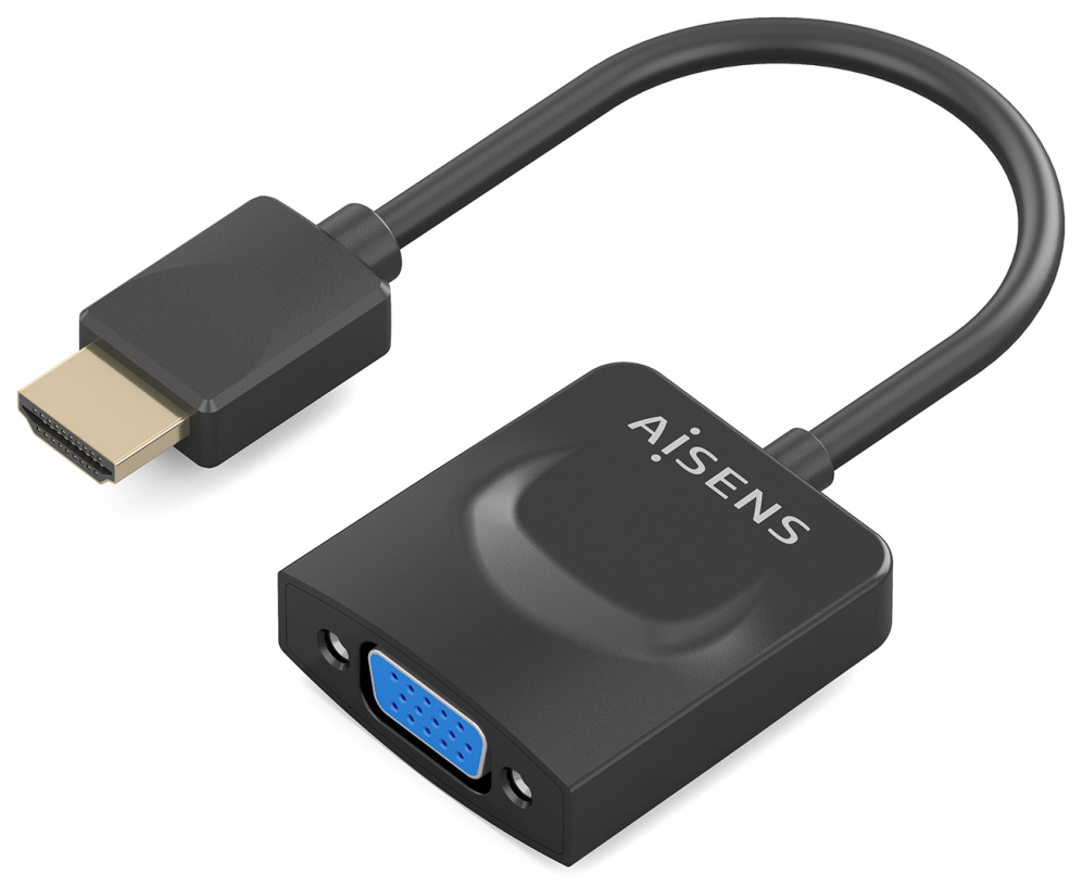 CONVERSOR AISENS HDMI MACHO SVGA HEMBRA - detalle