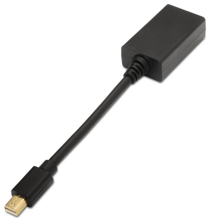 CONVERSOR AISENS MINI DISPLAYPORT A HDMI MDP/M-HDMI A/H NEGRO 15CM - detalle
