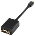 CONVERSOR AISENS MINI DISPLAYPORT A SVGA MDP/M-SVGA/H NEGRO 15CM