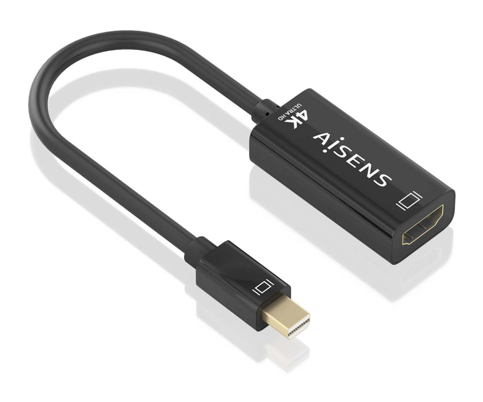 AISENS A125-0904 adaptador de cable de vídeo 0.15 m Mini DisplayPort HDMI tipo A (Estándar)