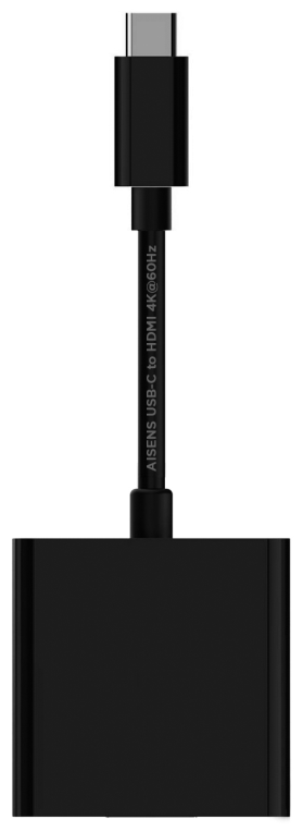 CONVERSOR AISENS USB-C A HDMI 4K@60HZ USB-C M-HDMI H NEGRO 15CM - detalle