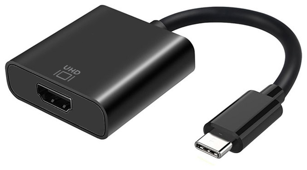 CONVERSOR AISENS USB-C A HDMI 4K@60HZ USB-C M-HDMI H NEGRO 15CM