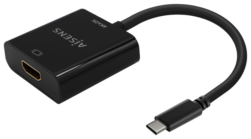 CONVERSOR AISENS USB-C A HDMI 4K30HZ USB-C M-HDMI H NEGRO 15CM