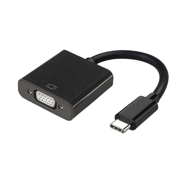 AISENS A109-0347 adaptador de cable de vídeo 0.15 m VGA (D-Sub) USB Tipo C